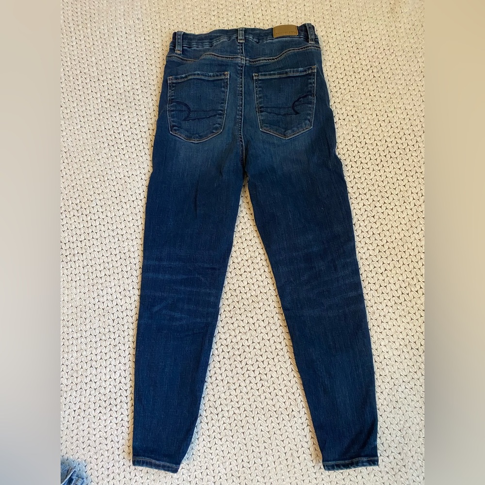 Petite Size 2 Jeans Bundle Express American Eagle - Picture 5 of 10